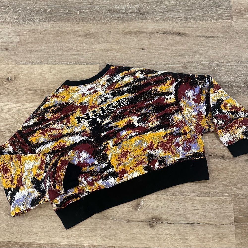 Women's Nike Sportswear Gel Revival Fleece Crew Sweatshirt size medium - Picture 7 of 10